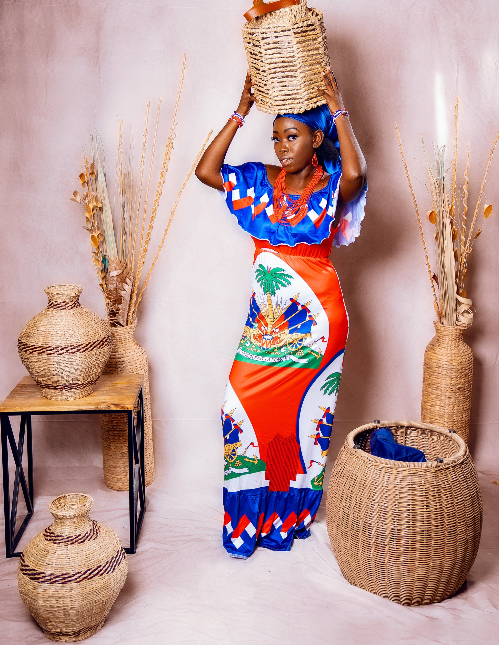 Polynesian Women Maxi Dresses Off Shoulder Mermaid Summer Dresses for Party Wedding Holiday