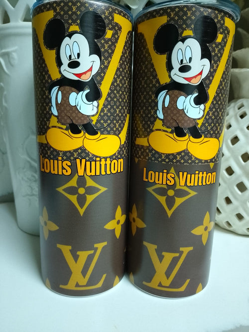 Brown Mickey Mouse Tumblers