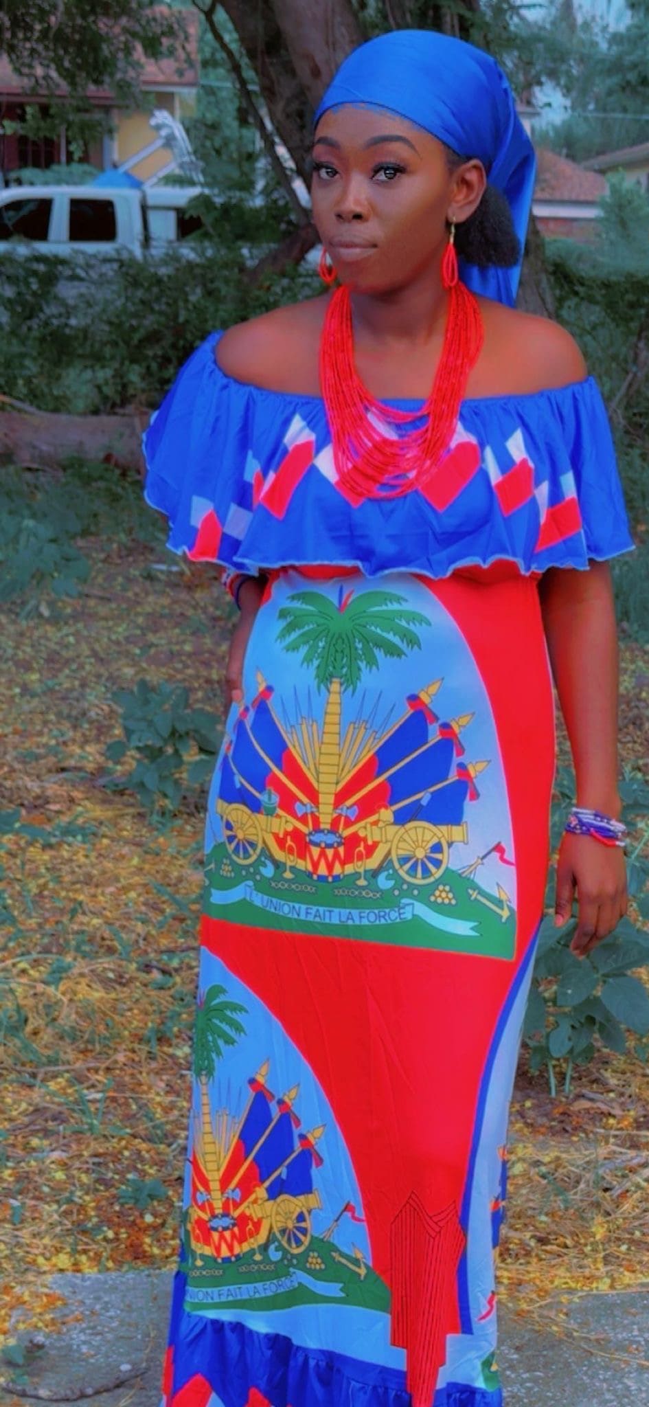 Polynesian Women Maxi Dresses Off Shoulder Mermaid Summer Dresses for Party Wedding Holiday